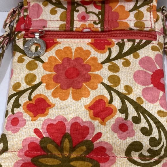 Vera Bradley Pink Floral Wallet Crossbody Bag - Picture 8 of 8